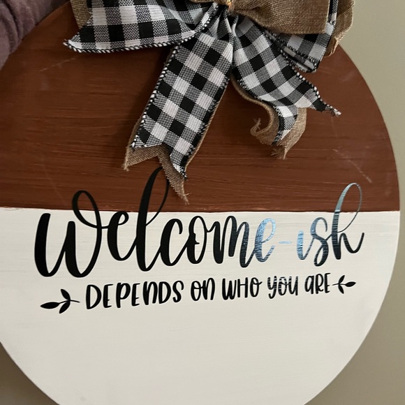 Welcome Sign - Picture 2 of 2